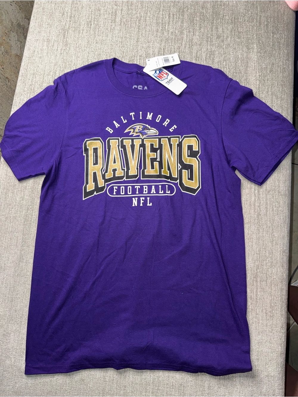 Baltimore Ravens NFL Purple Graphic T-Shirt Men’s M NWT